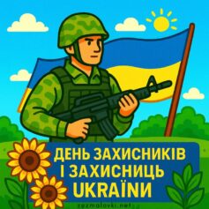 Розмальовки на День захисників і захисниць України, день українського козацтва - роздрукувати безкоштовно А4, скачати