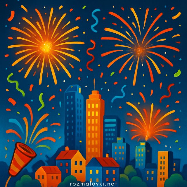 Розмальовки Свята 🎉
