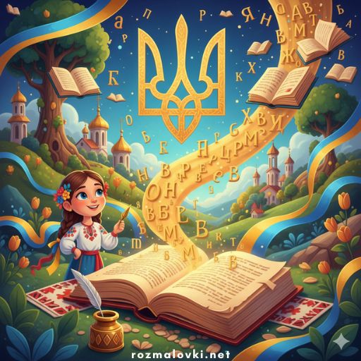 Розмальовки День української мови та писемності