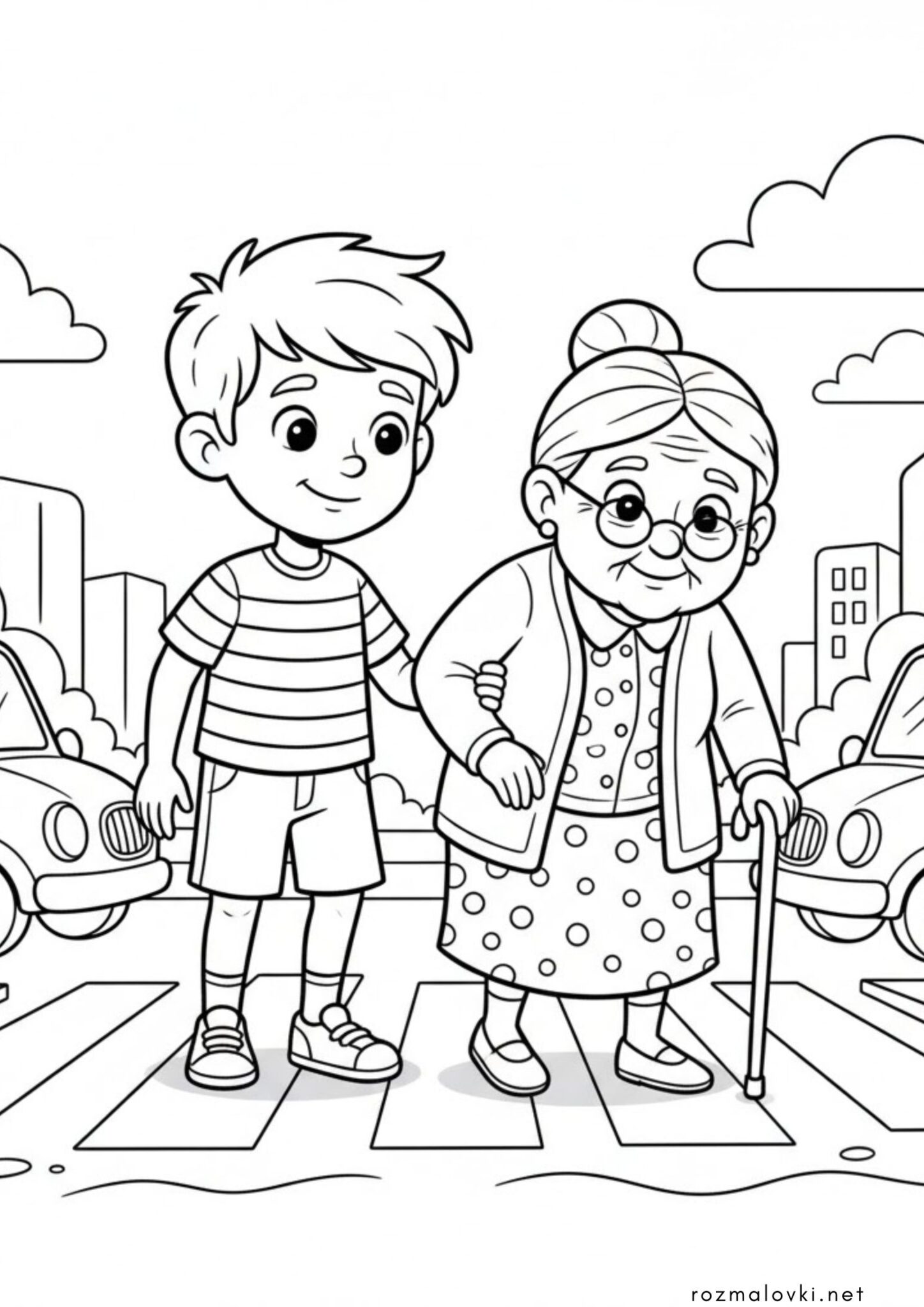 Раскраска Добро починається з тебе