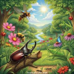 Розмальовки Комах для дітей - Роздрукувати безкоштовно А4, скачати розфарбовки