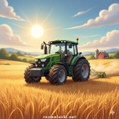 Розмальовки тракторів для дітей - Роздрукувати безкоштовно А4, скачати розфарбовки