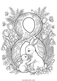 Листівка до 8 березня