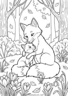 До 8 березня – Мамині обійми лисички