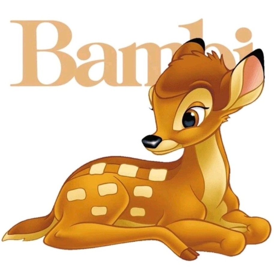 Розмальовки Бембі 🦌