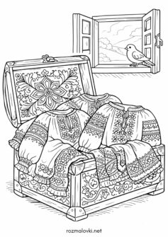 До дня вишиванки – Чарівна скриня