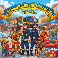 Розмальовки до Дня цивільного захисту