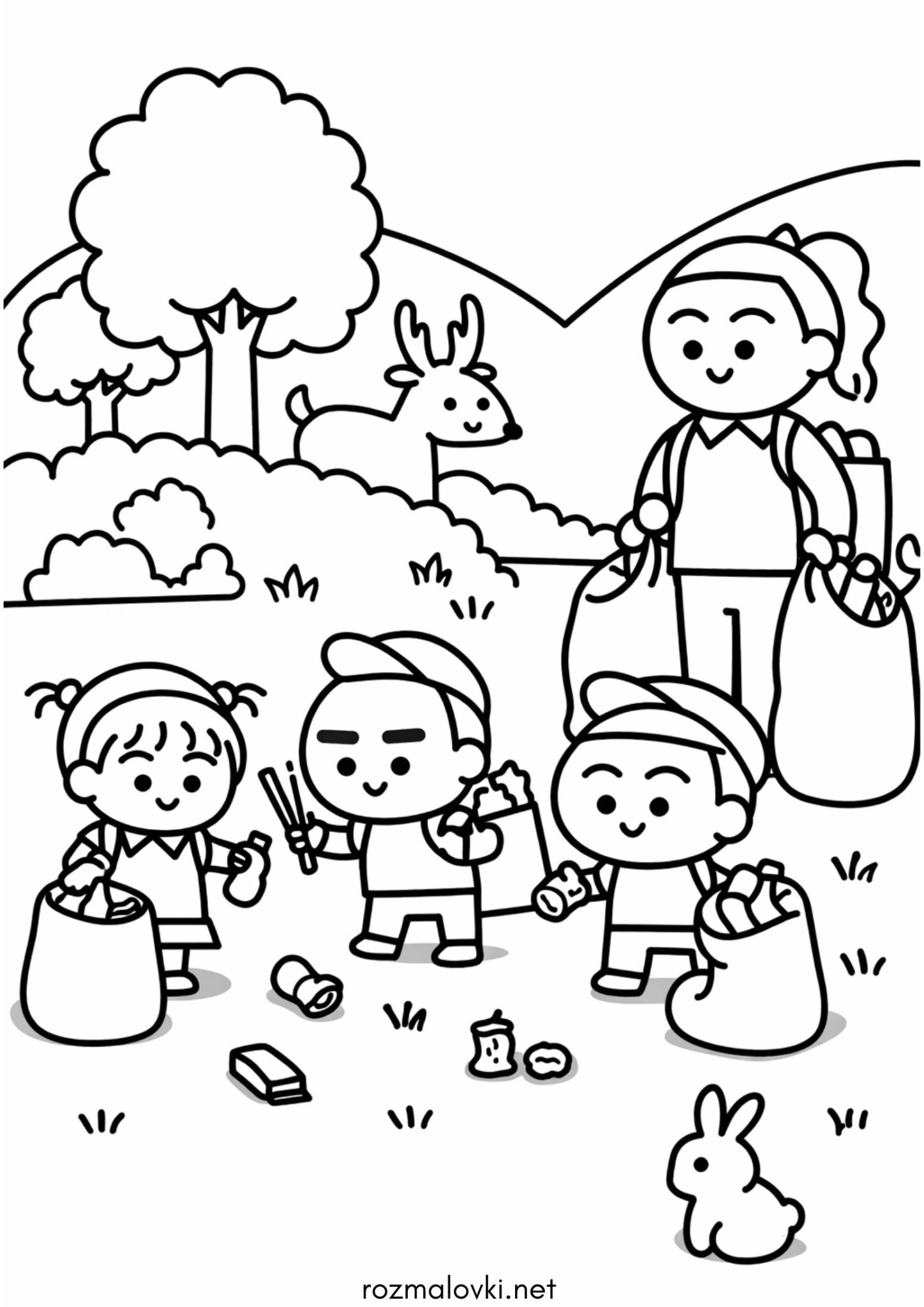 Розмальовка До дня Землі для малюків Раскраска До дня Землі для малюків