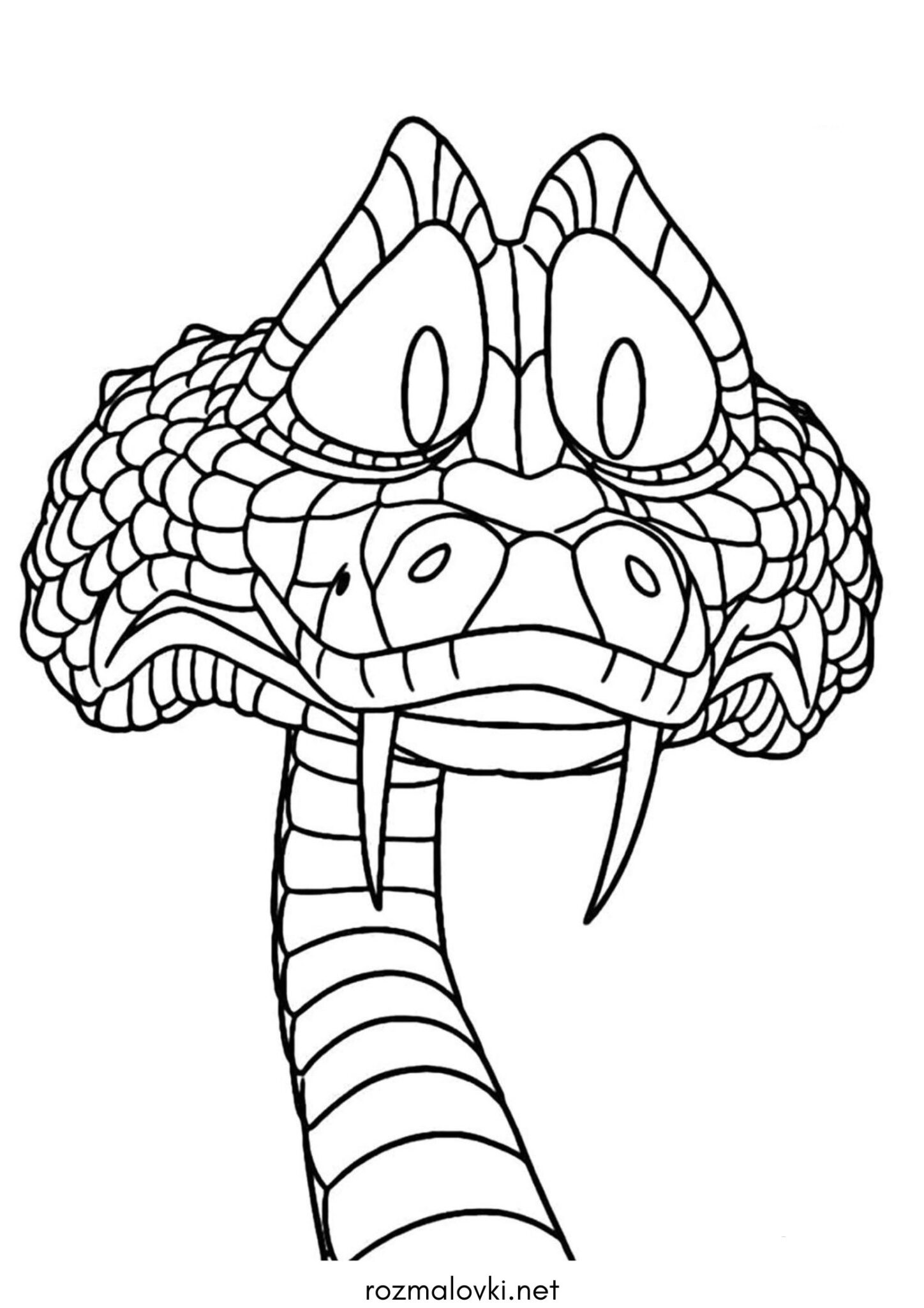 Раскраска Гері де Снейк (Зоотрополіс)