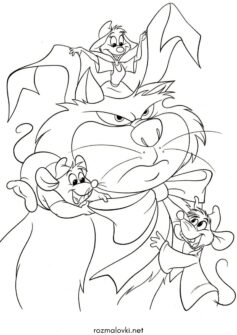 Кіт Люцифер та миші Жак и Гас (Попелюшка)