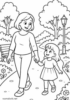 День матері – Мати та дитина у парку