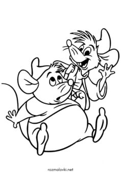 Миші Жак и Гас (Попелюшка)