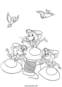 Мишки помічниці Попелюшки