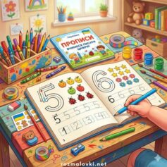 Прописи цифр для дошкільнят - Роздрукувати безкоштовно А4, скачати