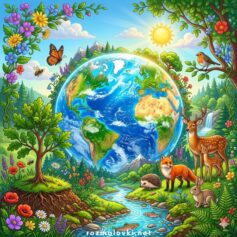 Розмальовки до дня Землі для дітей - Роздрукувати безкоштовно А4, скачати