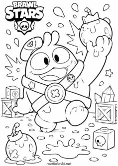 Сквік Бравл Старс (Squeak Brawl Stars)