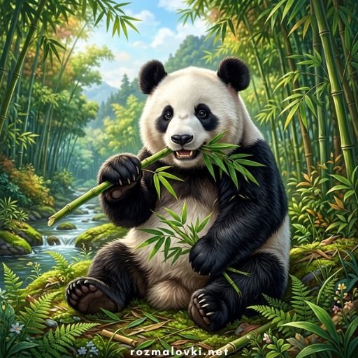 Розмальовки Панди 🐼